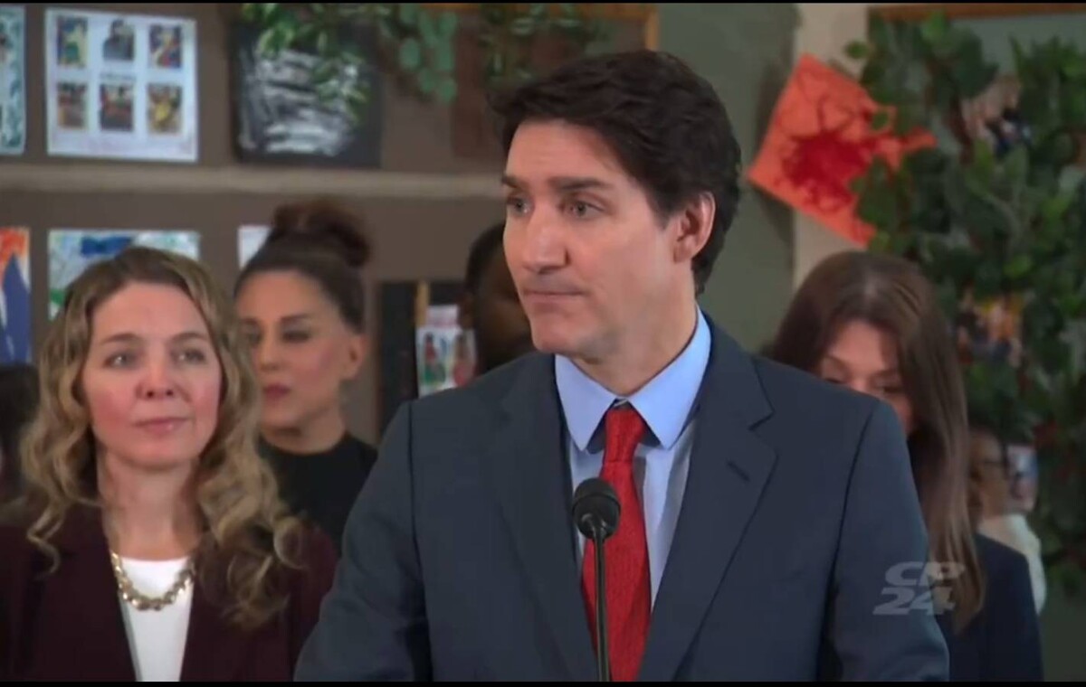 Justine Trudeau Emotional Outburst at Press Event
