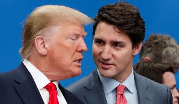 Trudeau and Trump Discuss Trade Tariffs