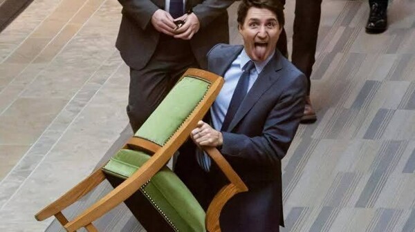 Trudeau's Quirky Exit from Parliament